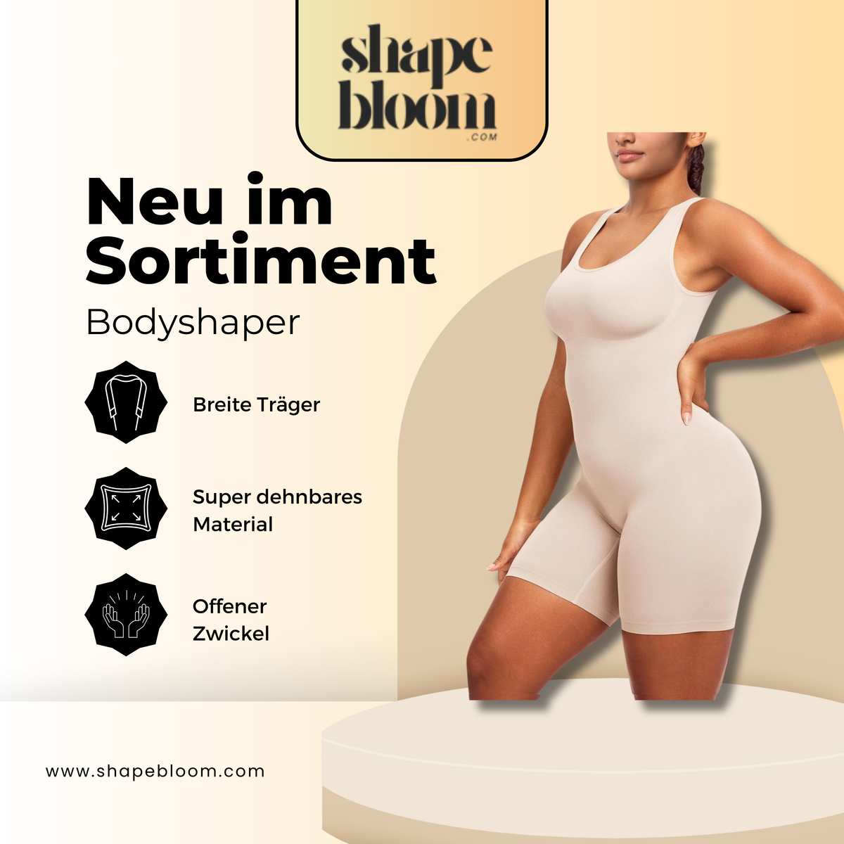 Shapebloom™ Body Shaper – Forme deine Silhouette